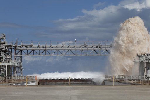 Wet Flow Test at Pad 39B
