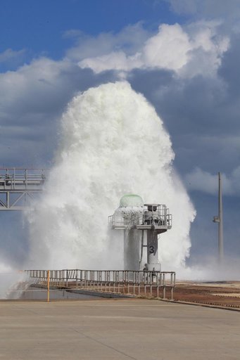 Wet Flow Test at Pad 39B