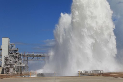 Wet Flow Test at Pad 39B