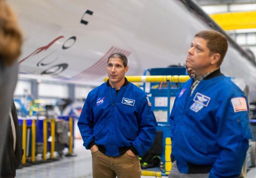 CCP Astronauts Tour SpaceX Facility