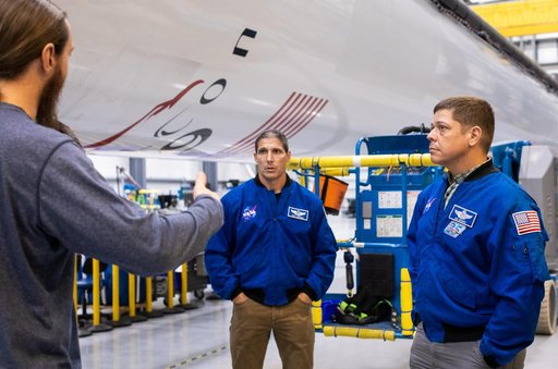 CCP Astronauts Tour SpaceX Facility