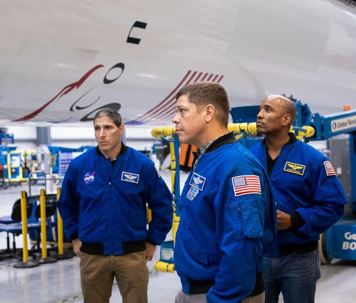 CCP Astronauts Tour SpaceX Facility