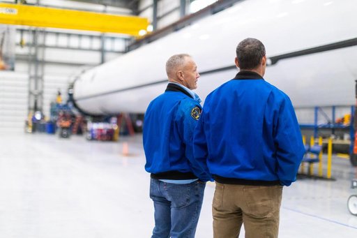 CCP Astronauts Tour SpaceX Facility