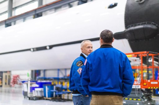 CCP Astronauts Tour SpaceX Facility