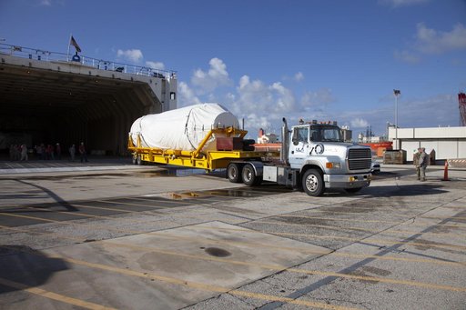 CCP/Boeing ULA Atlas V Centaur Arrival for OFT