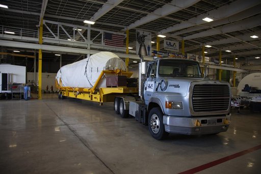 CCP/Boeing ULA Atlas V Centaur Arrival for OFT