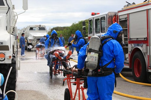 SpaceX Triage Training at Pad A