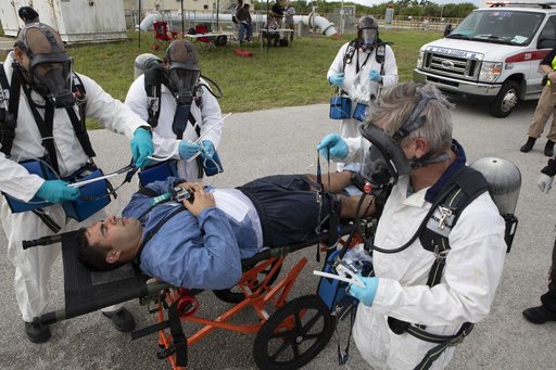 SpaceX Triage Training at Pad A