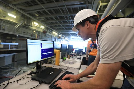 Underway Recovery Test 7 (URT-7) - Day 1 Activities
