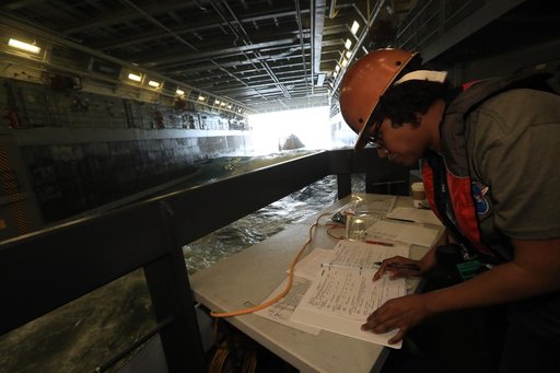 Underway Recovery Test 7 (URT-7) - Day 1 Activities