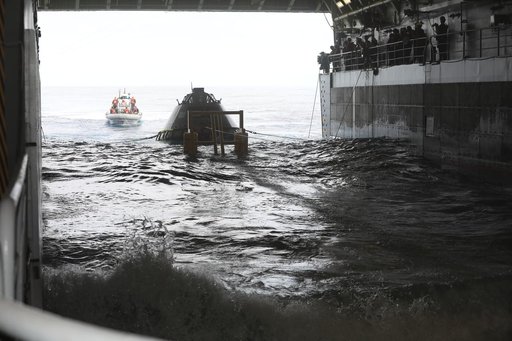 Underway Recovery Test 7 (URT-7) - Day 1 Activities
