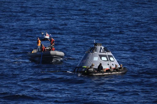 Underway Recovery  Test 7 (URT-7) - Day 2 Activities