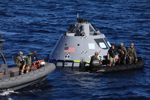 Underway Recovery  Test 7 (URT-7) - Day 2 Activities