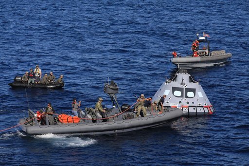 Underway Recovery  Test 7 (URT-7) - Day 2 Activities