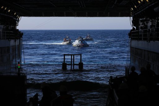 Underway Recovery  Test 7 (URT-7) - Day 2 Activities
