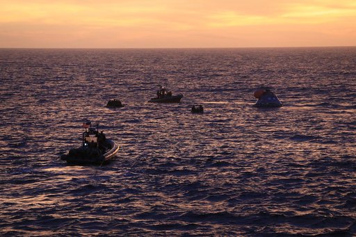 Underway Recovery Test 7 (URT-7) - Day 3 Activities