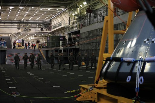 Underway Recovery Test 7 (URT-7) - Day 5 Activities - Afternoon/