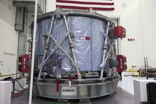 Orion EM-1 European Service Module Unbagged