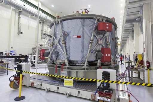 Orion EM-1 European Service Module Unbagged