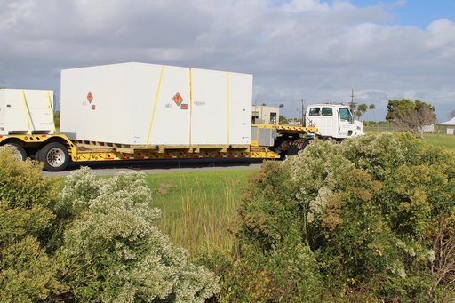 Boeing & ULA's Atlas V Hardware LVA and Aeroskirt Arrives at CCA