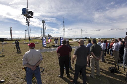 LH2 Sphere Groundbreaking at Launch Complex 39B