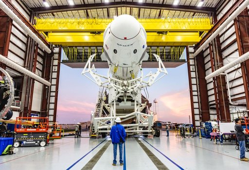 SpaceX Demo-1 Dry Rehearsal of Static Fire Test