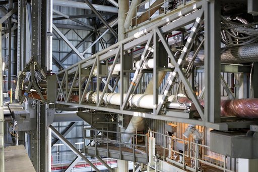 Mobile Launcher CSITU Swing Testing in VAB