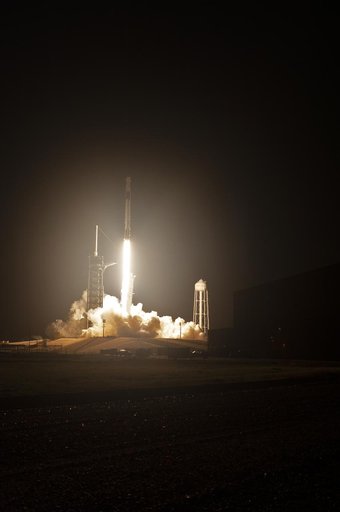 SpaceX Demo-1 Liftoff
