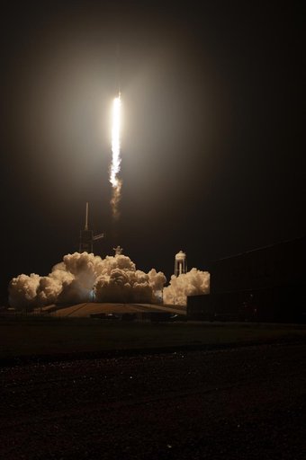 SpaceX Demo-1 Liftoff