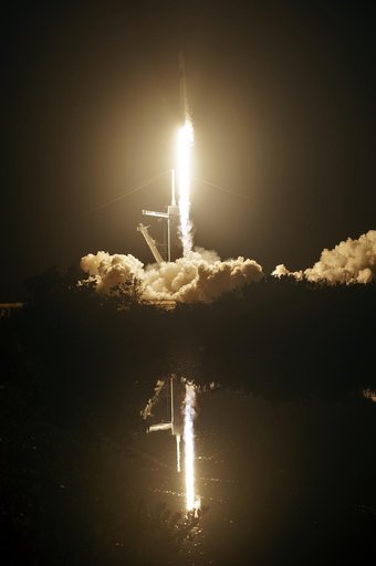 SpaceX Demo-1 Liftoff