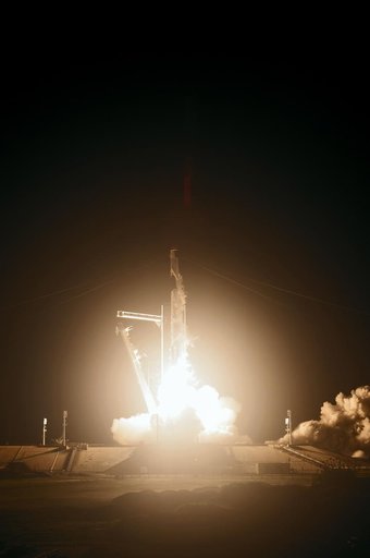SpaceX Demo-1 Liftoff