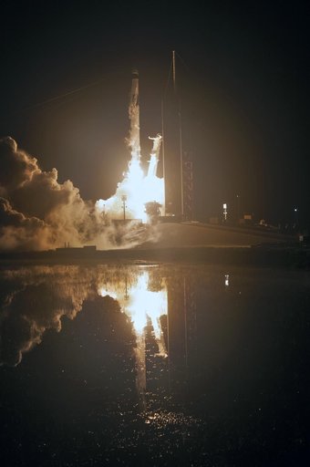 SpaceX Demo-1 Liftoff