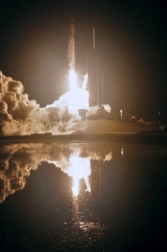 SpaceX Demo-1 Liftoff