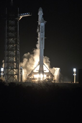 SpaceX Demo-1 Liftoff