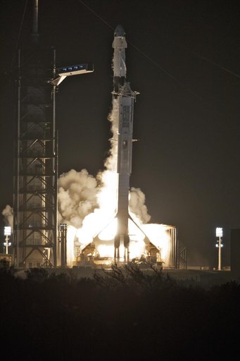 SpaceX Demo-1 Liftoff