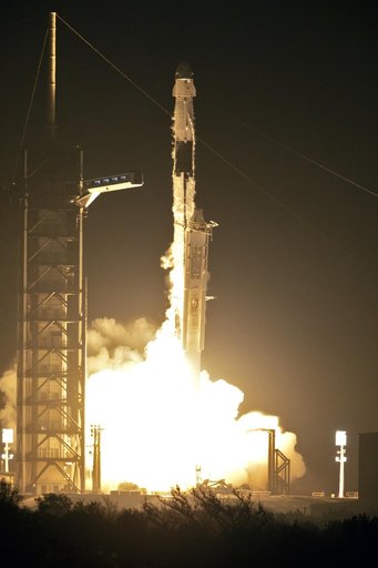SpaceX Demo-1 Liftoff