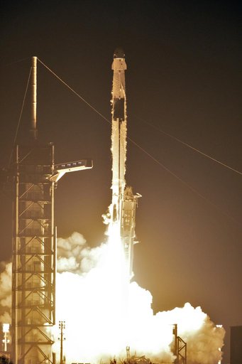 SpaceX Demo-1 Liftoff