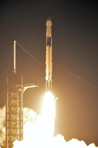 SpaceX Demo-1 Liftoff
