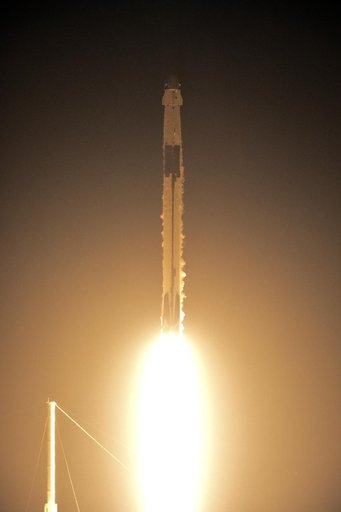 SpaceX Demo-1 Liftoff