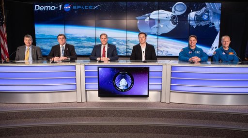 SpaceX Demo-1 Postlaunch News Conference