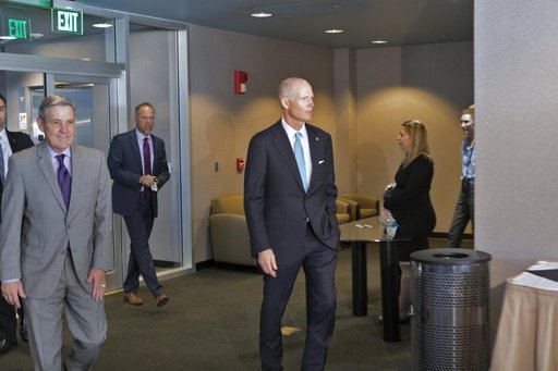 Senator Rick Scott Visits KSC