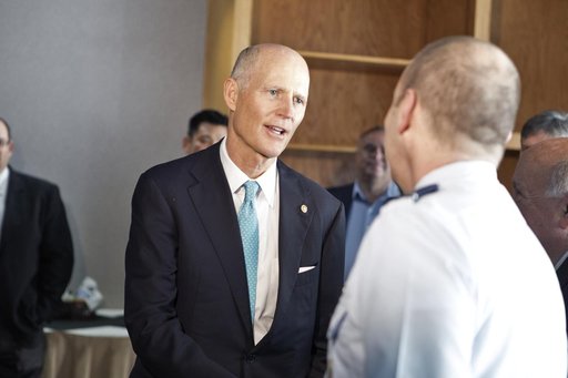Senator Rick Scott Visits KSC