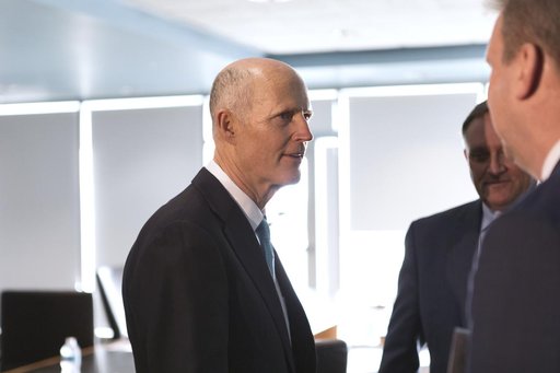 Senator Rick Scott Visits KSC
