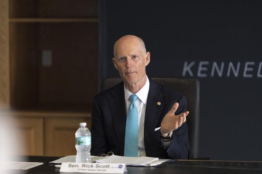 Senator Rick Scott Visits KSC