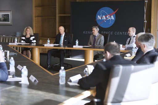 Senator Rick Scott Visits KSC
