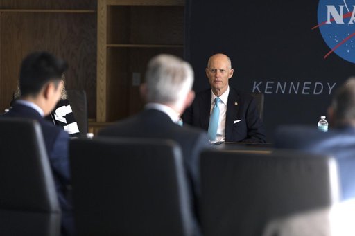 Senator Rick Scott Visits KSC