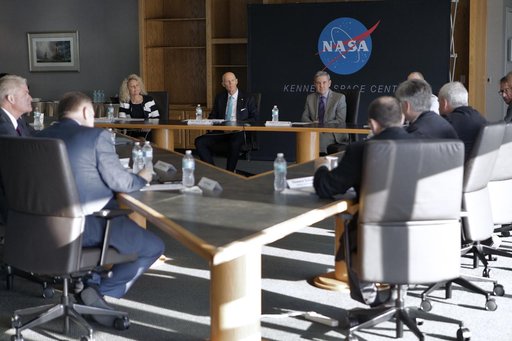 Senator Rick Scott Visits KSC