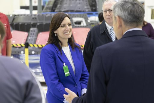 Lieutenant Governor of Florida tours O&C with Center Director Bo
