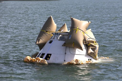 Det 3 Recovery of Boeing Starliner Boiler Plate