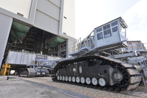 Crawler Clears VAB's Highbay 2 for Commercial Partner